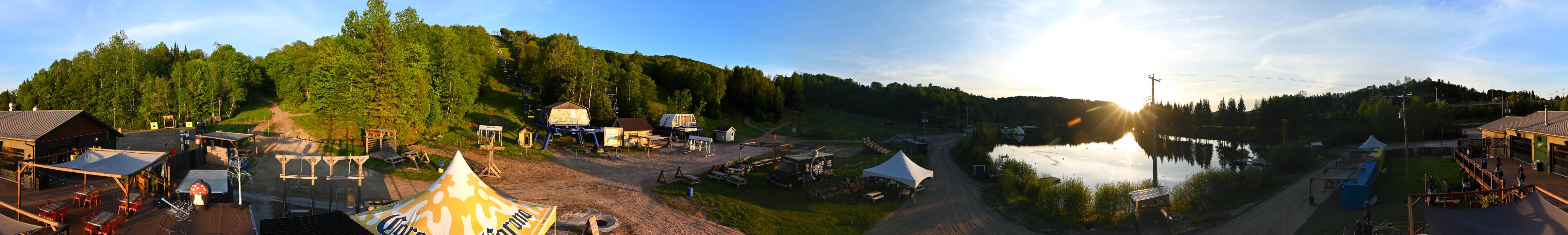 Webcam Mont Blanc: Base Versant Faustin