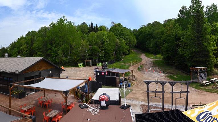 Webcam Mont Blanc: Base Versant Faustin