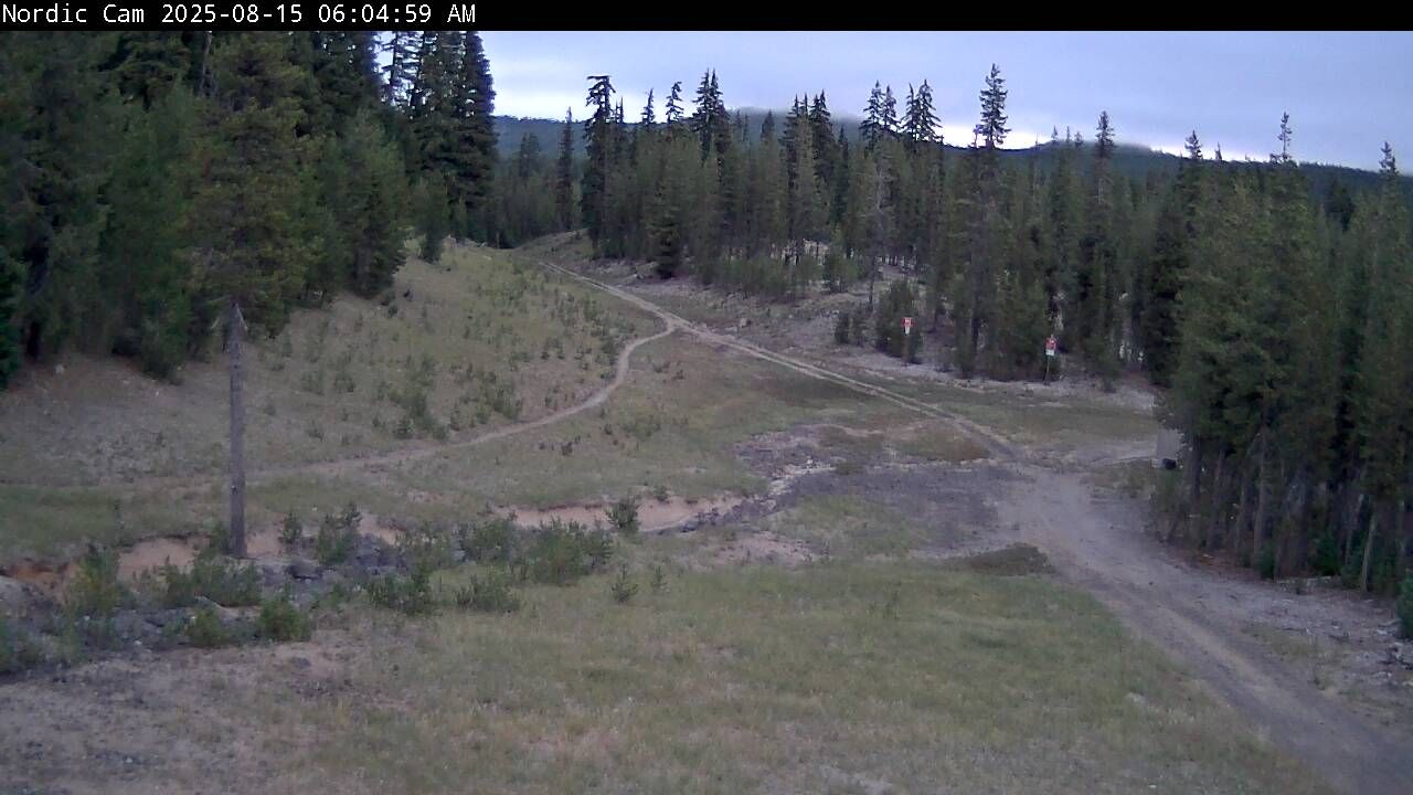 Webcam Mount Bachelor: Nordic center