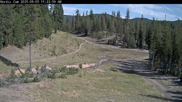 Webcam Mount Bachelor: Nordic center