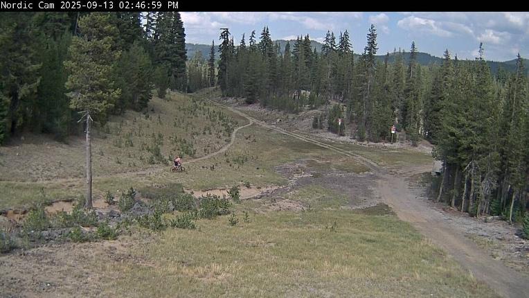 Webcam Mount Bachelor: Nordic center