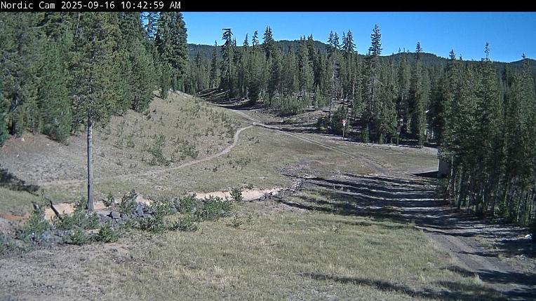 Webcam Mount Bachelor: Nordic center