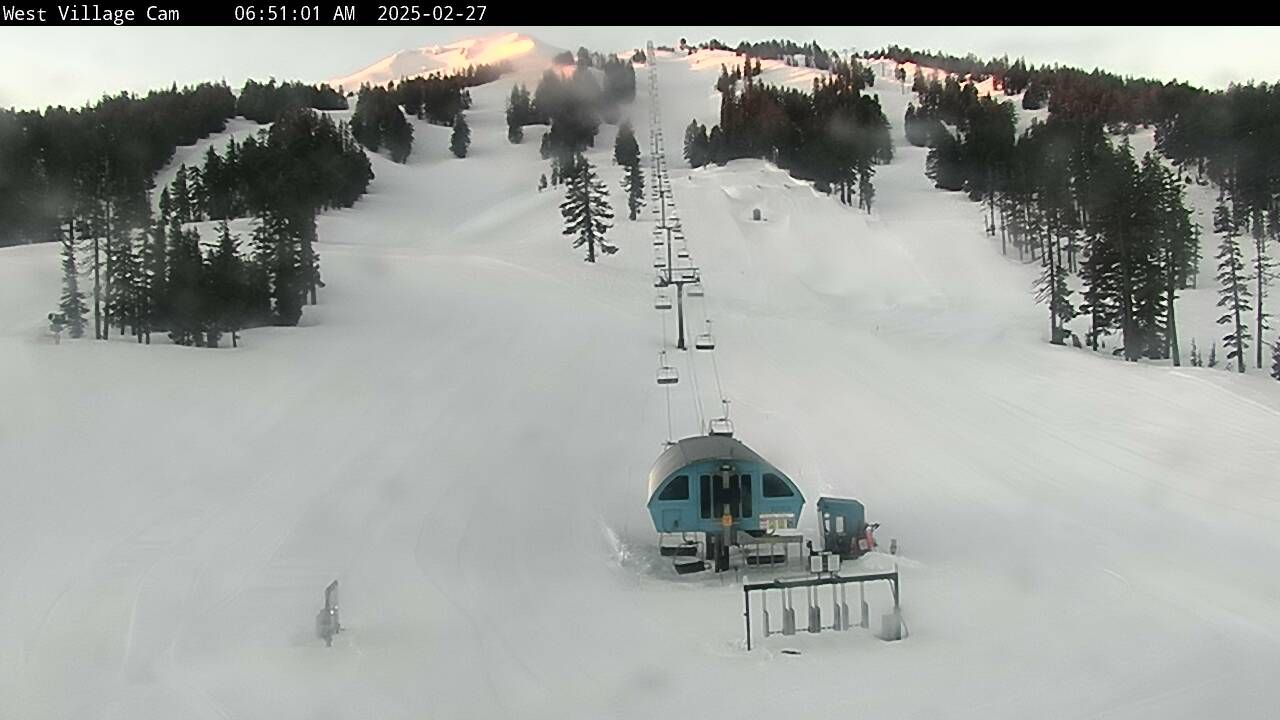 Webcam Mount Bachelor: Pine Marten lift