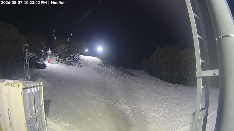 Webcam Mount Baw Baw: Hut roll