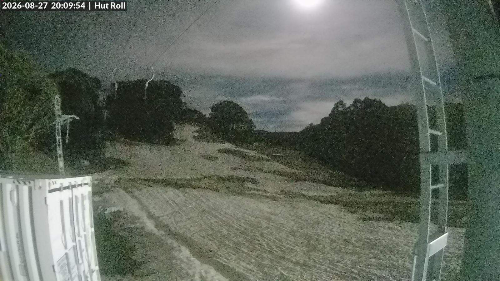 Webcam Mount Baw Baw: Hut roll
