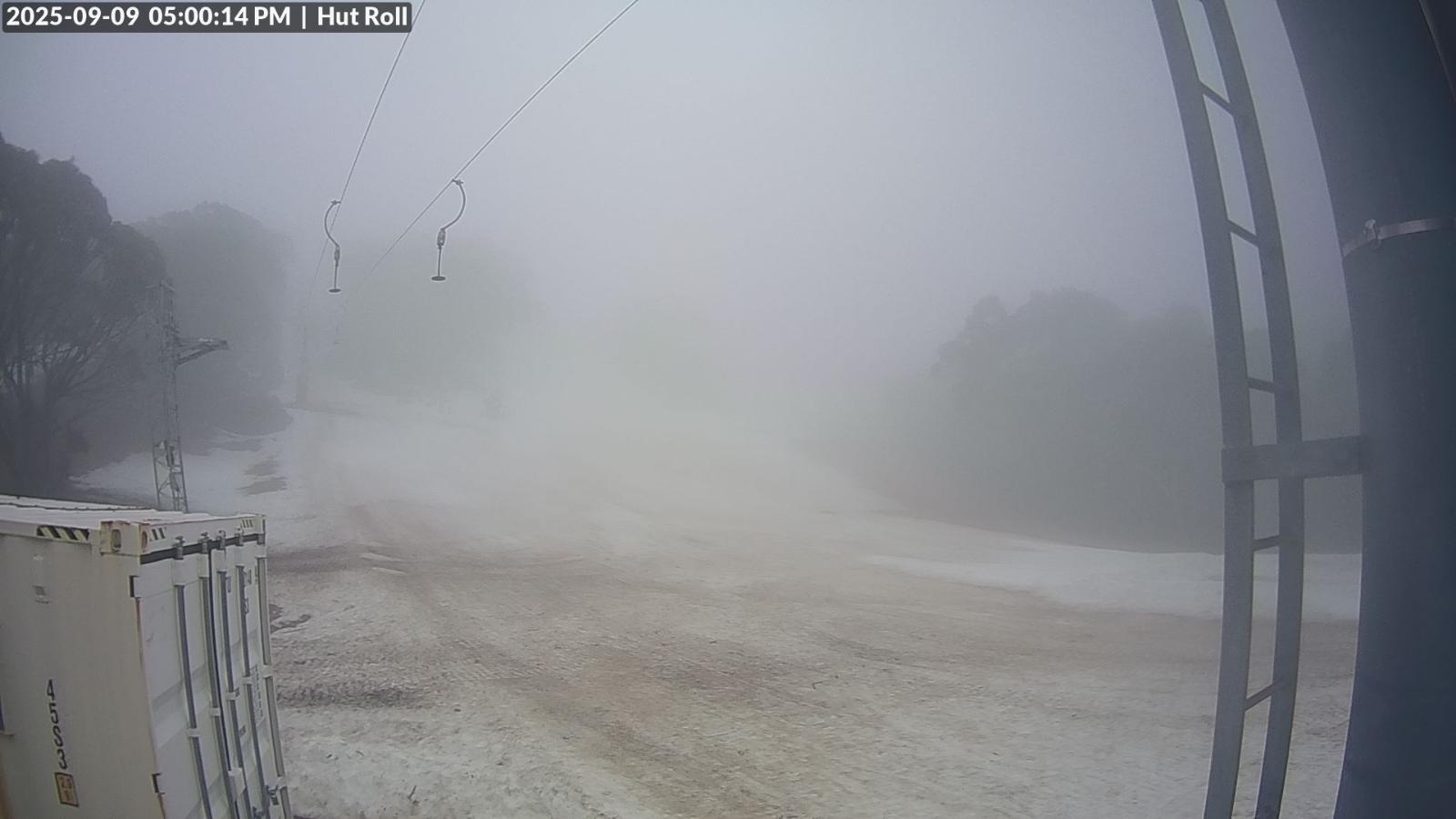 Webcam Mount Baw Baw: Hut roll