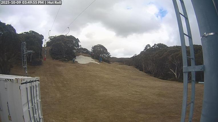 Webcam Mount Baw Baw: Hut roll