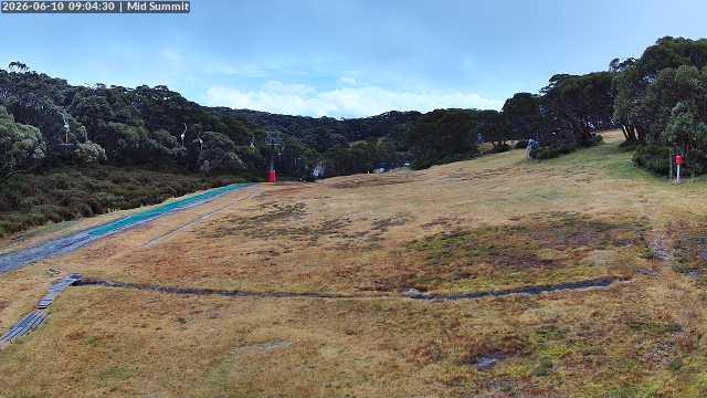 Webcam Mount Baw Baw: Mid Summit