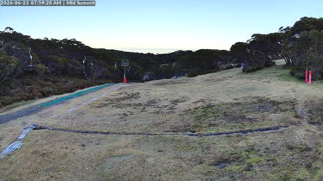 Webcam Mount Baw Baw: Mid Summit
