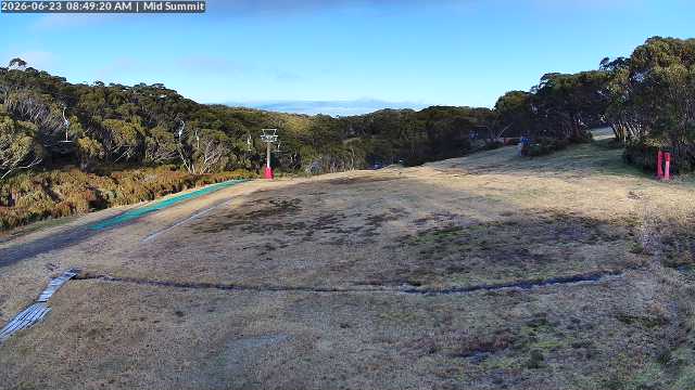 Webcam Mount Baw Baw: Mid Summit