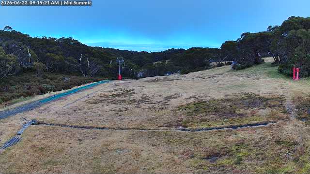 Webcam Mount Baw Baw: Mid Summit