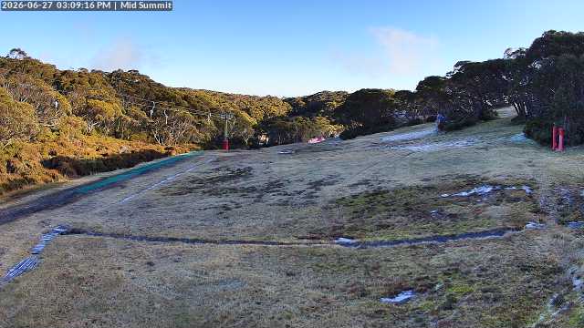 Webcam Mount Baw Baw: Mid Summit