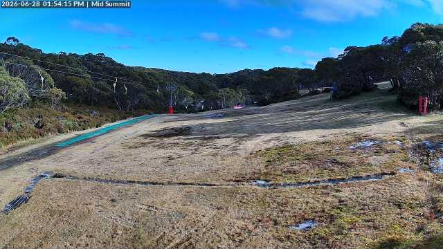 Webcam Mount Baw Baw: Mid Summit