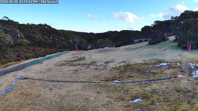 Webcam Mount Baw Baw: Mid Summit