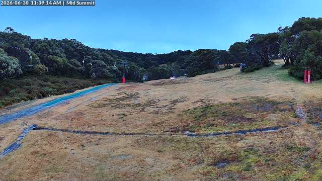 Webcam Mount Baw Baw: Mid Summit