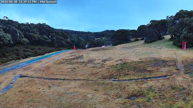 Webcam Mount Baw Baw: Mid Summit