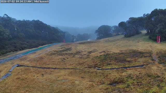 Webcam Mount Baw Baw: Mid Summit