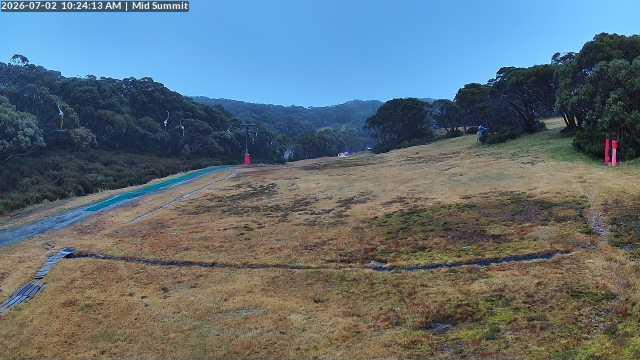 Webcam Mount Baw Baw: Mid Summit