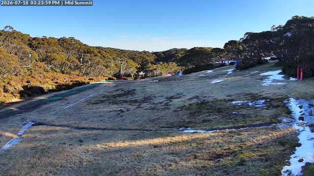 Webcam Mount Baw Baw: Mid Summit