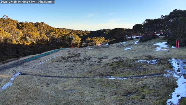 Webcam Mount Baw Baw: Mid Summit