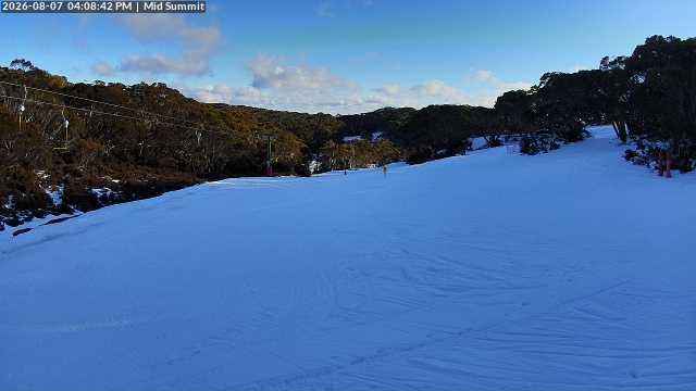 Webcam Mount Baw Baw: Mid Summit