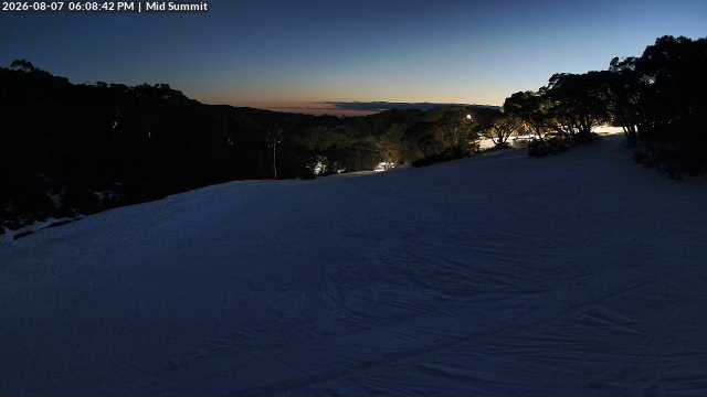 Webcam Mount Baw Baw: Mid Summit