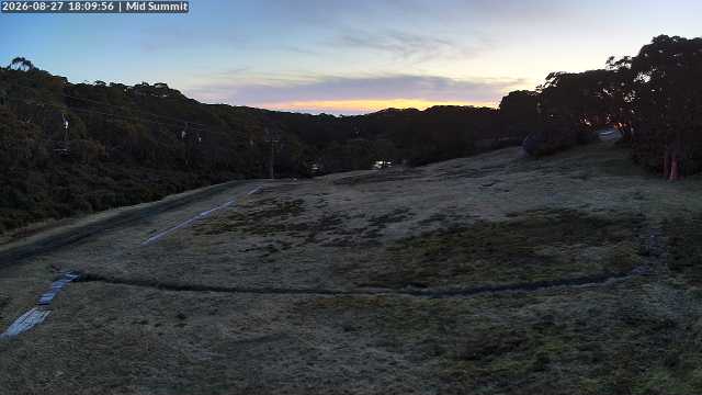 Webcam Mount Baw Baw: Mid Summit
