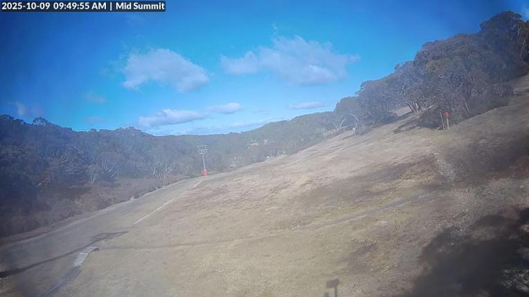 Webcam Mount Baw Baw: Mid Summit