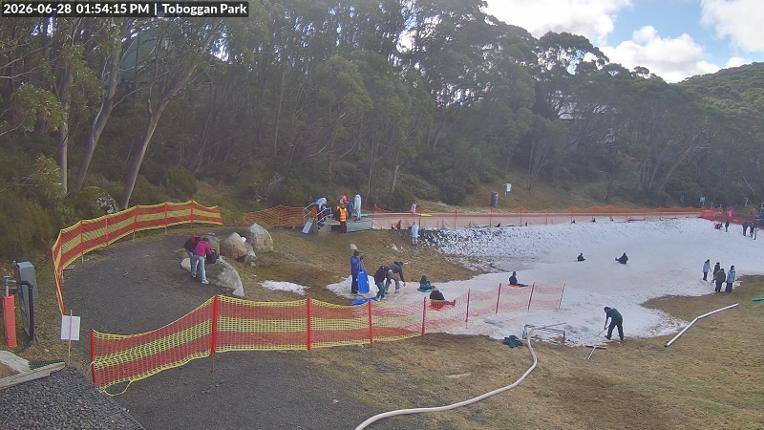Webcam Mount Baw Baw: Toboggan park