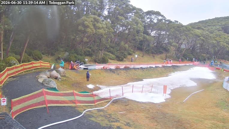 Webcam Mount Baw Baw: Toboggan park