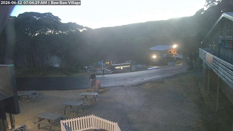 Webcam Mount Baw Baw: Village
