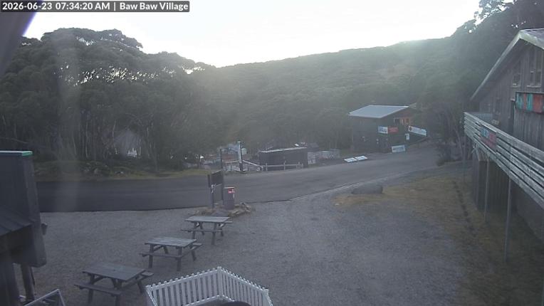 Webcam Mount Baw Baw: Village