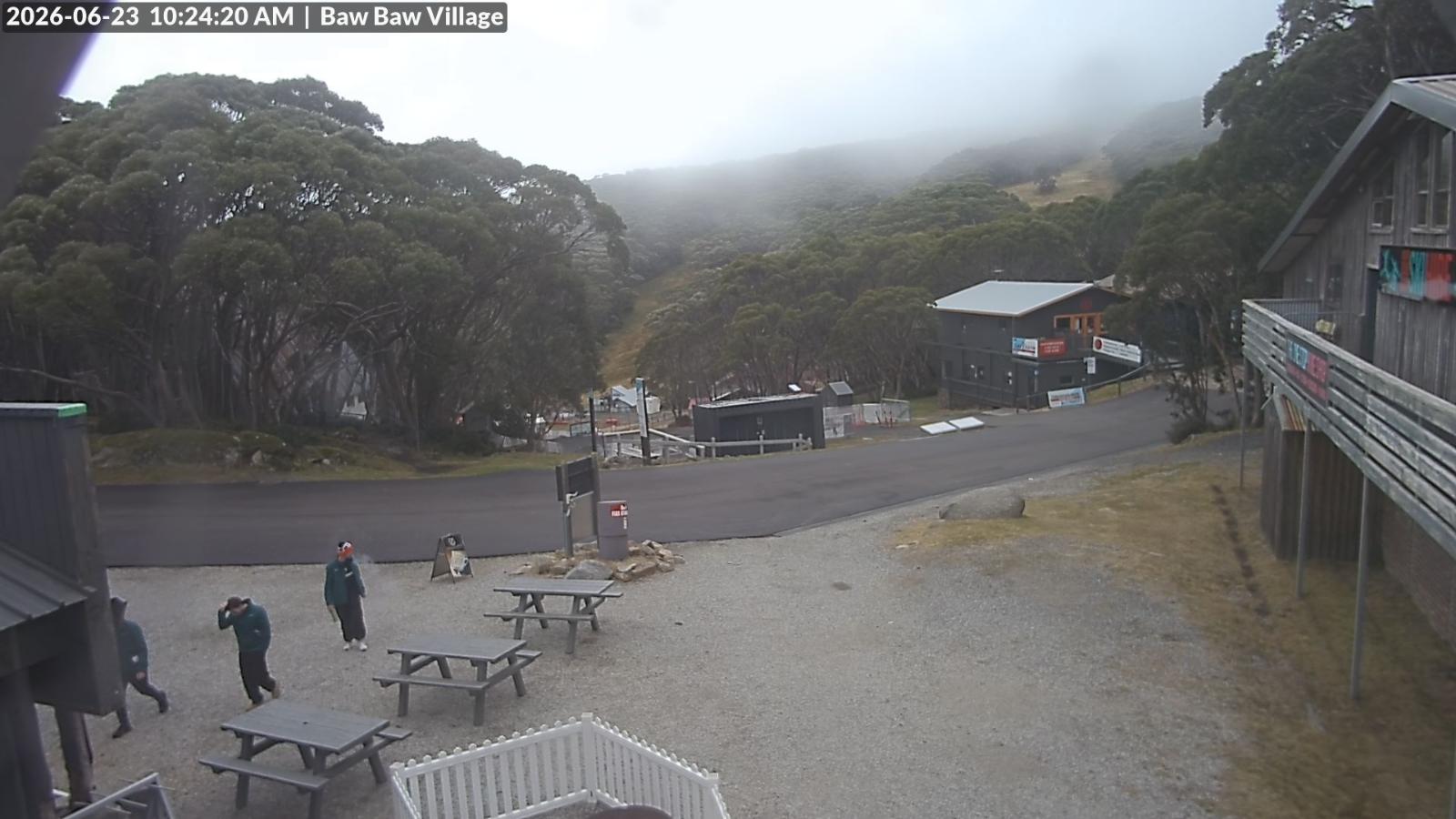 Webcam Mount Baw Baw: Village