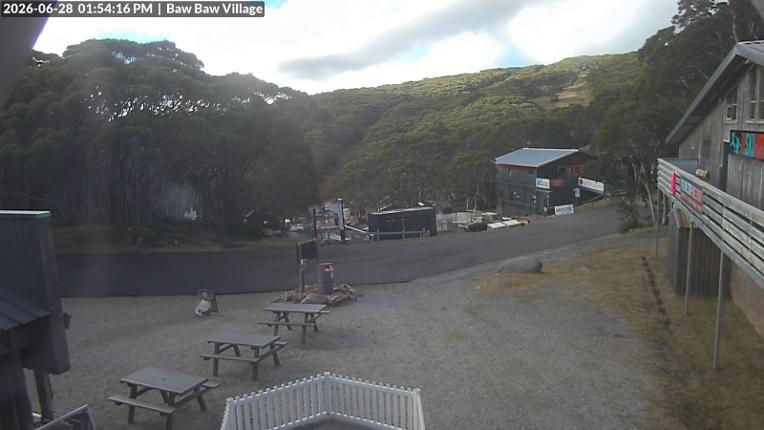 Webcam Mount Baw Baw: Village