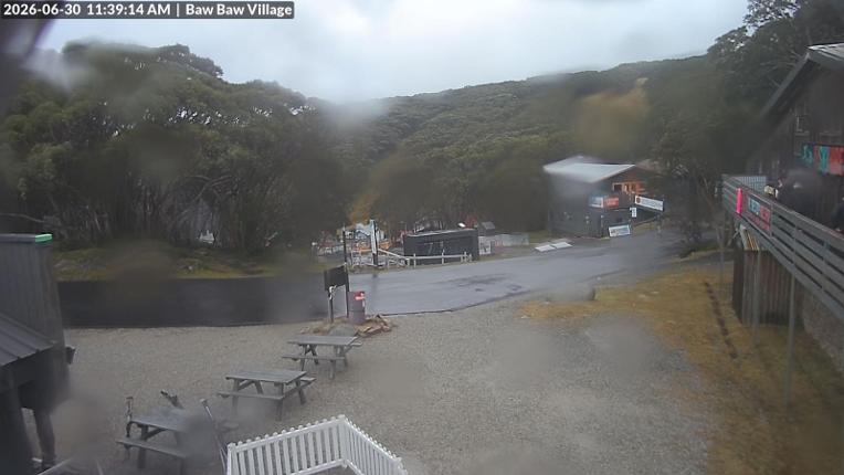 Webcam Mount Baw Baw: Village