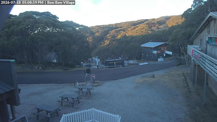 Webcam Mount Baw Baw: Village