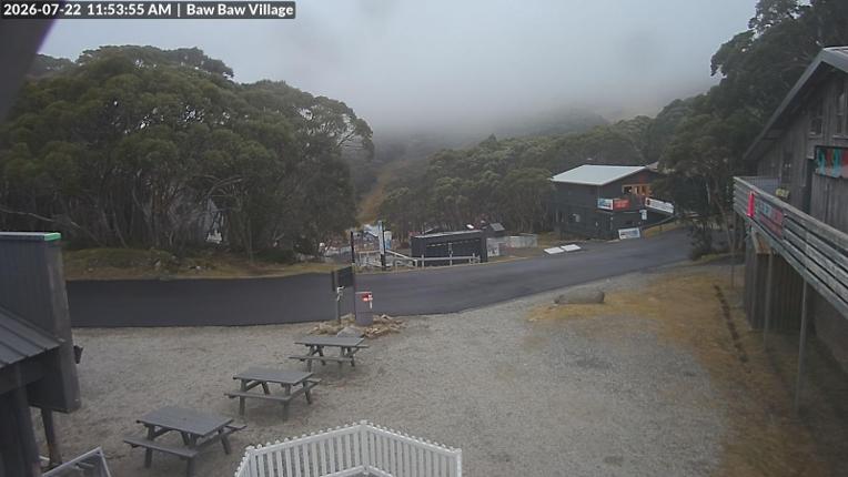 Webcam Mount Baw Baw: Village