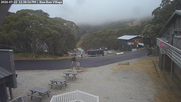 Webcam Mount Baw Baw: Village
