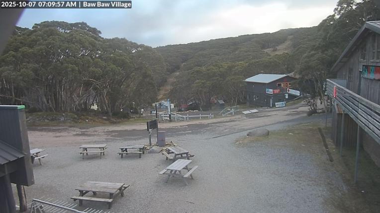 Webcam Mount Baw Baw: Village