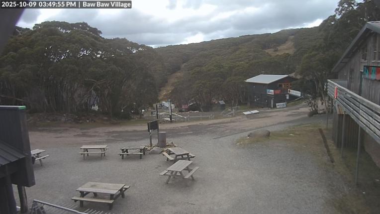 Webcam Mount Baw Baw: Village