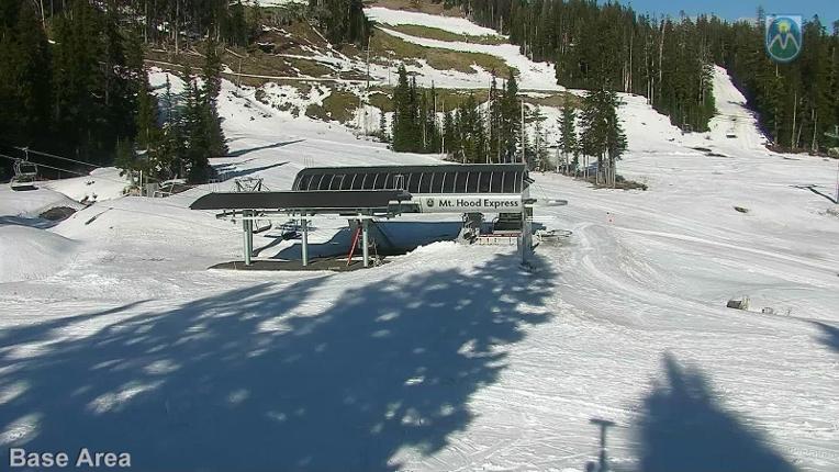 Webcam Mount Hood Meadows: Base