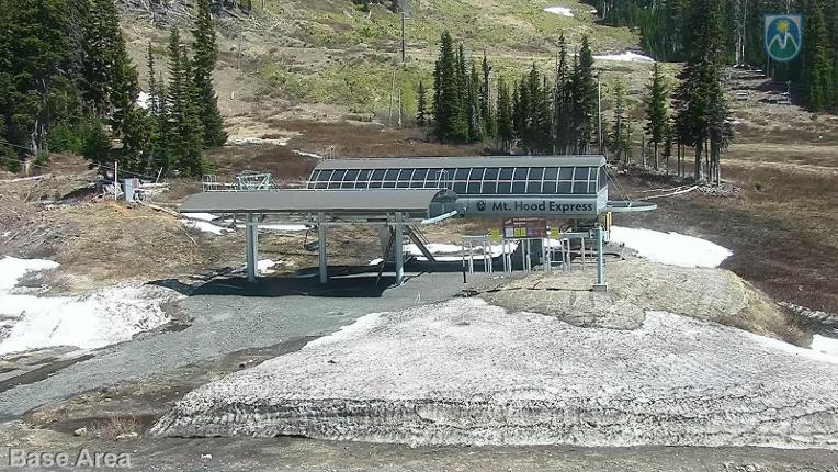 Webcam Mount Hood Meadows: Base