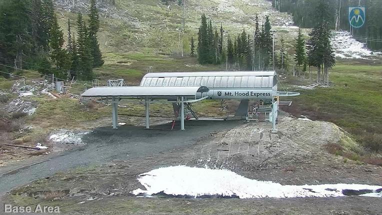 Webcam Mount Hood Meadows: Base