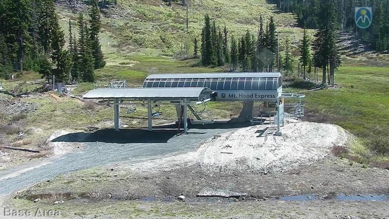 Webcam Mount Hood Meadows: Base
