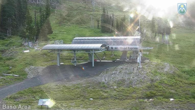 Webcam Mount Hood Meadows: Base