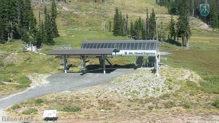 Webcam Mount Hood Meadows: Base
