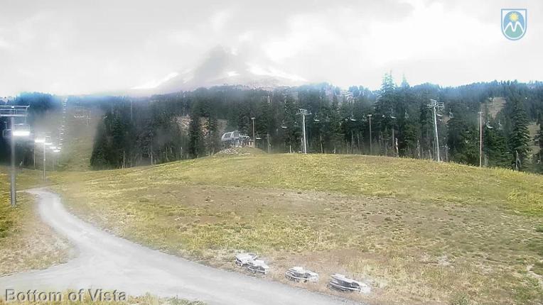 Webcam Mount Hood Meadows: Bottom of Vista