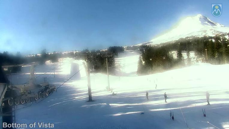 Webcam Mount Hood Meadows: Bottom of Vista