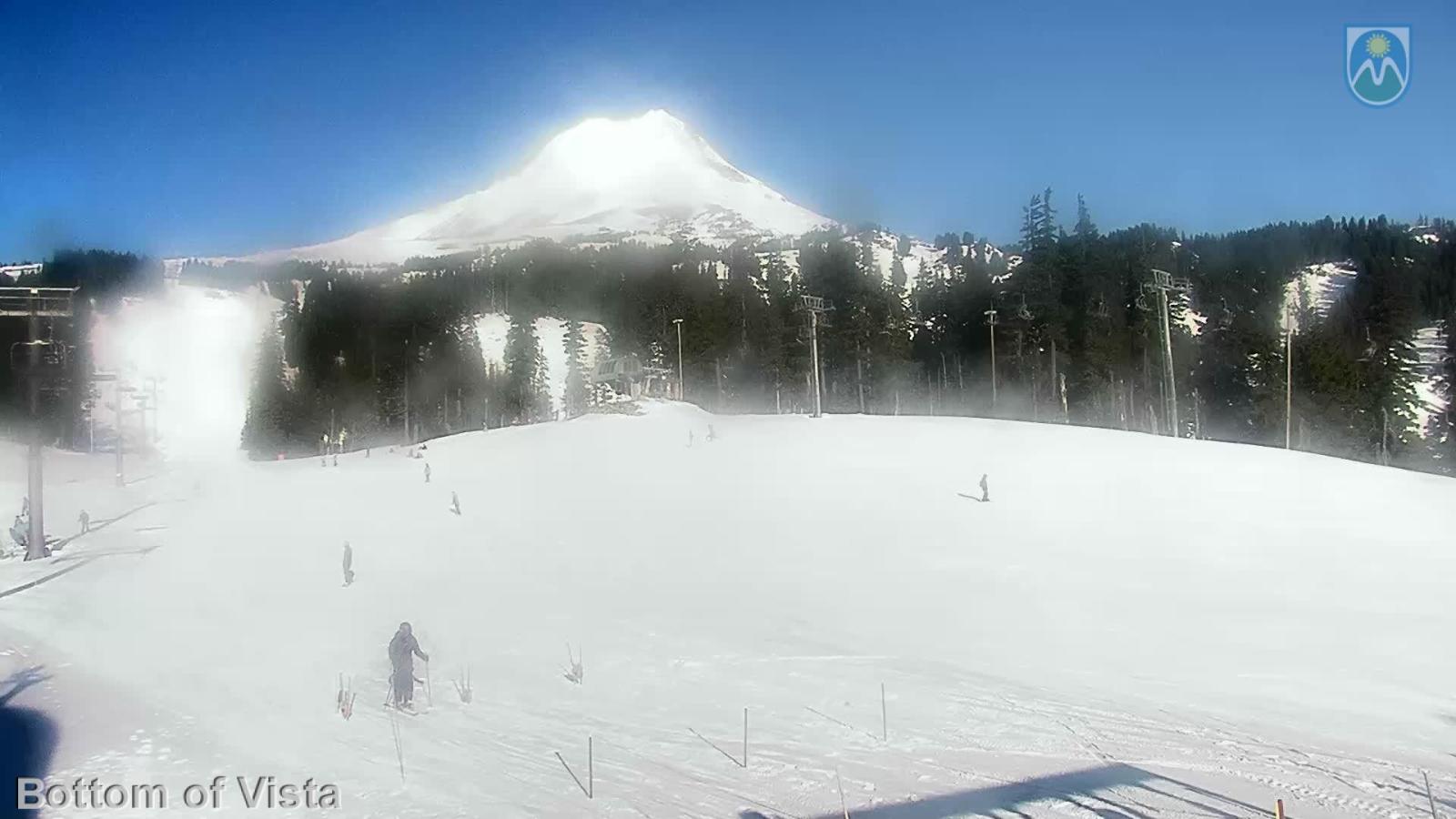 Webcam Mount Hood Meadows: Bottom of Vista