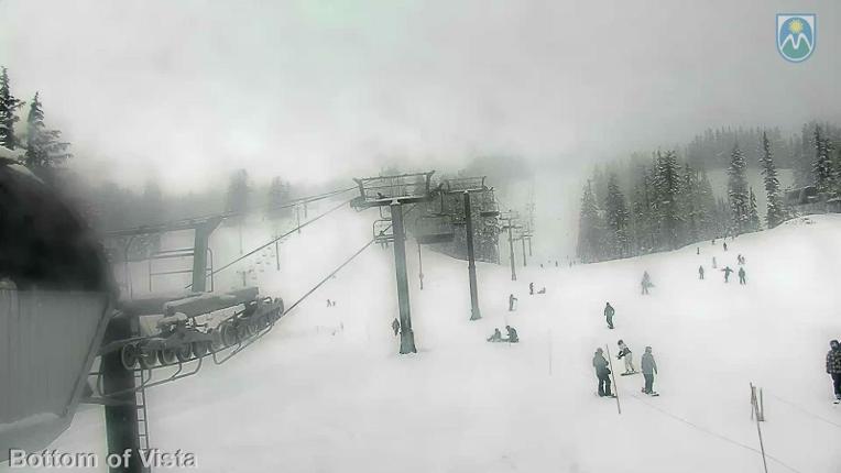 Webcam Mount Hood Meadows: Bottom of Vista